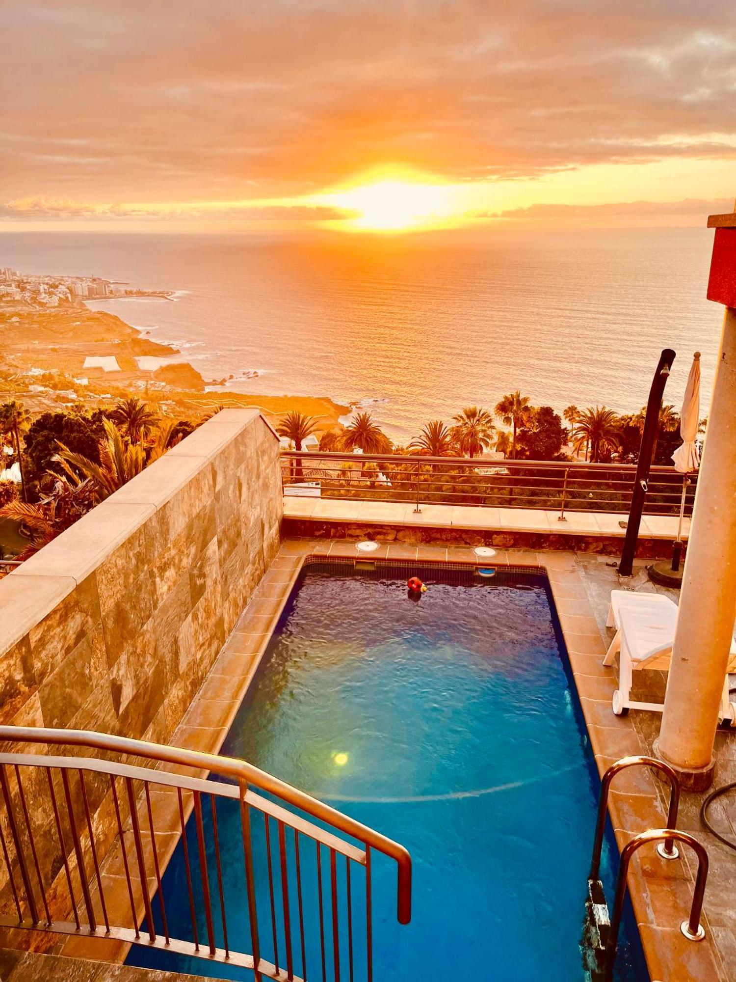 Villa Golden Horizon Con Piscina Privada Climatizada Santa Ursula  Exterior photo